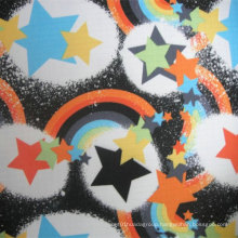 210d Ripstop Star PVC/PU Printed Polyester Fabric (XL-3008-6)